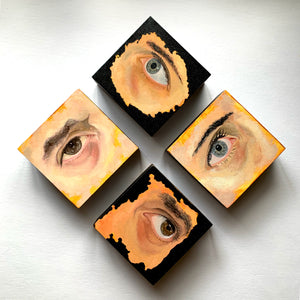4 eye paintings collection
