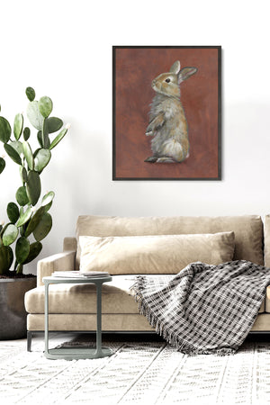 "Equinox" Rabbit Art Print