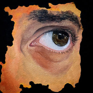 eye painting detail