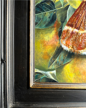 "Into the All" Western Tent Moth Painting