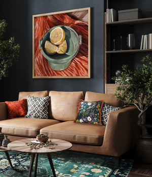 lemon painting reproduction