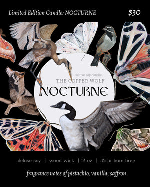 nocturne candle limited edition art candle