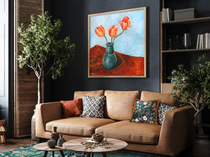 "Trio" Tulip Art Print
