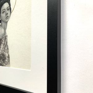 "3:15 AM Halo" Portrait Drawing