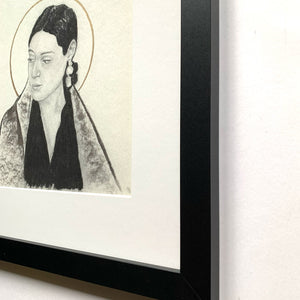 "3:54 AM Halo" Portrait Drawing