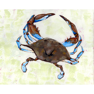 crab art print