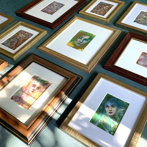 emotional art contemporary acrylic painting gallery wall by aimee schreiber