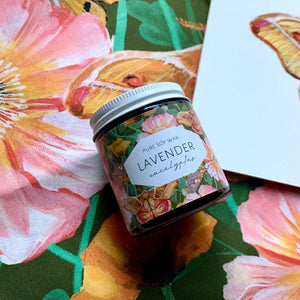 lavender eucalyptus candle gift set
