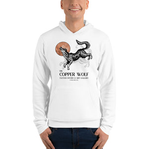 Unisex Copper Wolf Hoodie