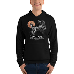 Unisex Copper Wolf Hoodie