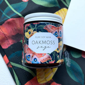 oakmoss sage 4 oz candle