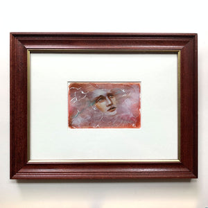 we are freedom and flight emotional art contemporary acrylic painting in wood frame aimee schreiber