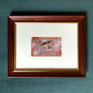 we are freedom and flight emotional art contemporary acrylic painting in wood frame on teal wall aimee schreiber