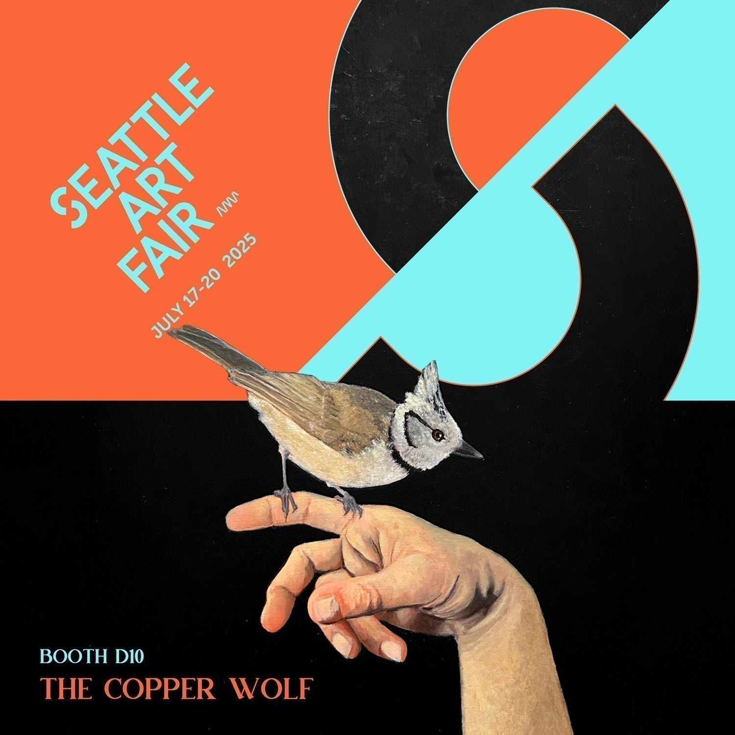 Seattle Art Fair 2025: The Copper Wolf - The Copper Wolf