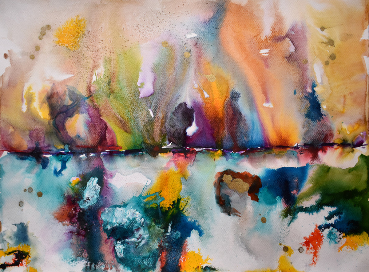 "Fall with Wind" by Billie-Gwen Tippett Russell