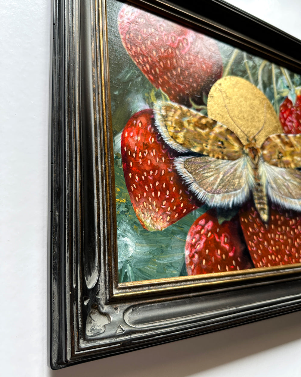 "Allow" Strawberry Tortrix Moth Painting