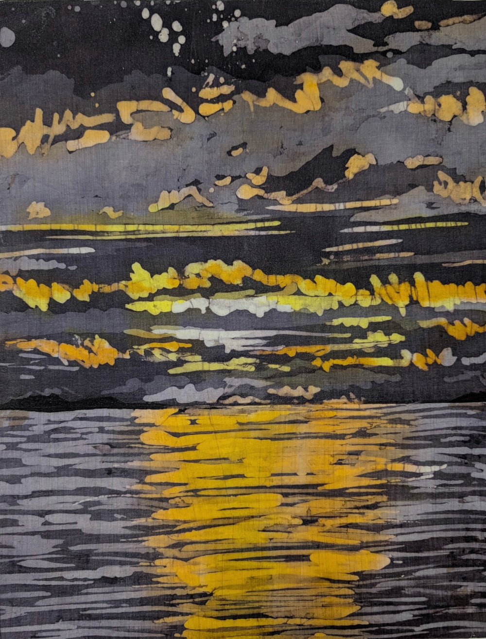 "Orcas Sunset #3" by Lara Wheeler