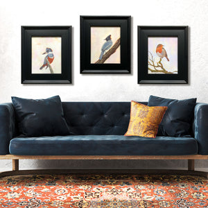 bird embellished canvas art prints