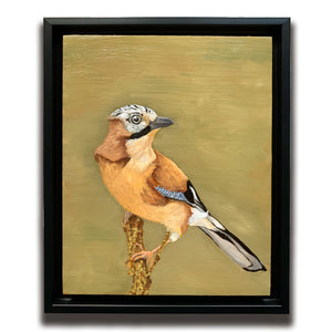 'Compassion' bird oil painting