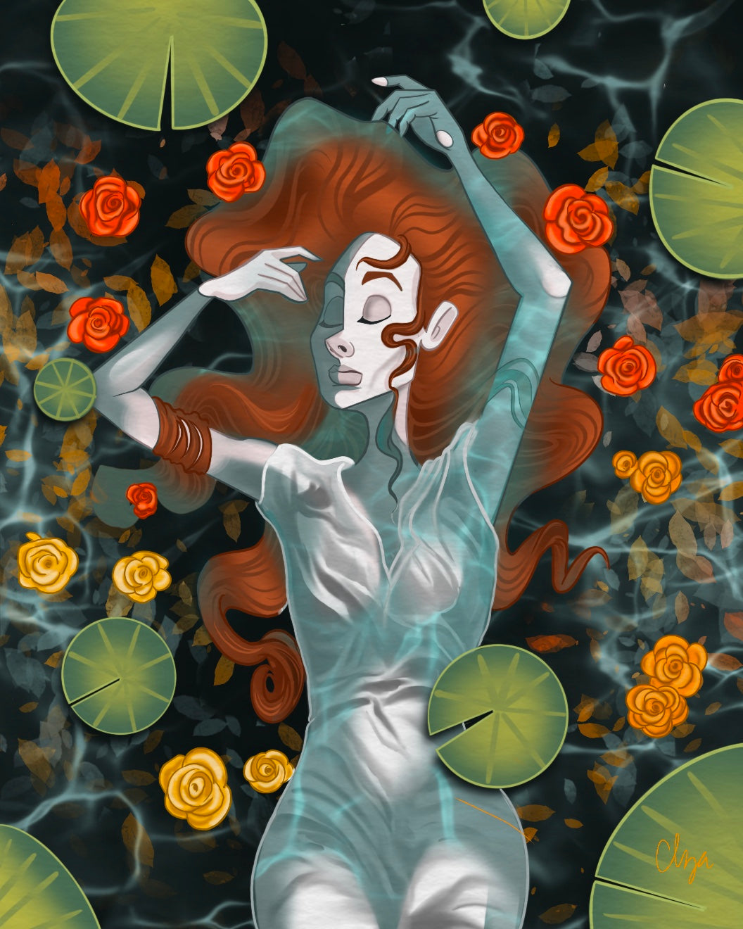 "Ophelia" by Caitlin Lanza