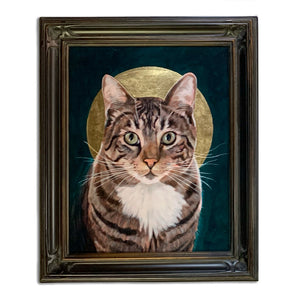 custom cat pet portrait