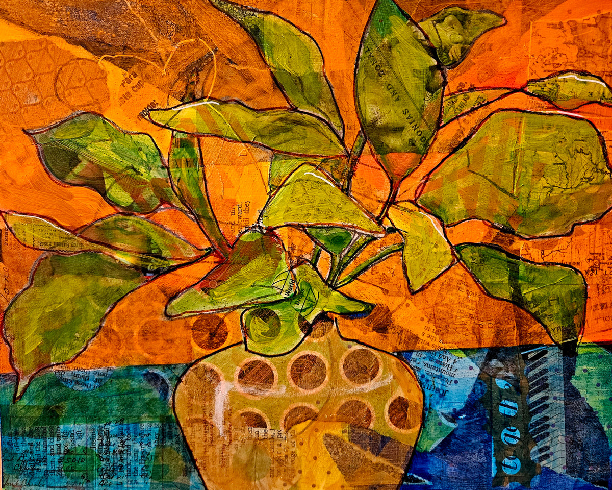 "escape the words" by Maryanne Dehner