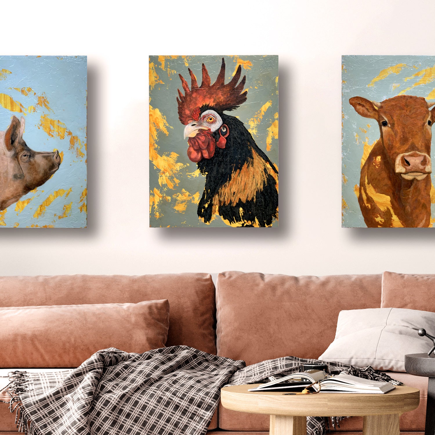 Animal Paintings For Sale | Textured Animal Art by Danny Schreiber
