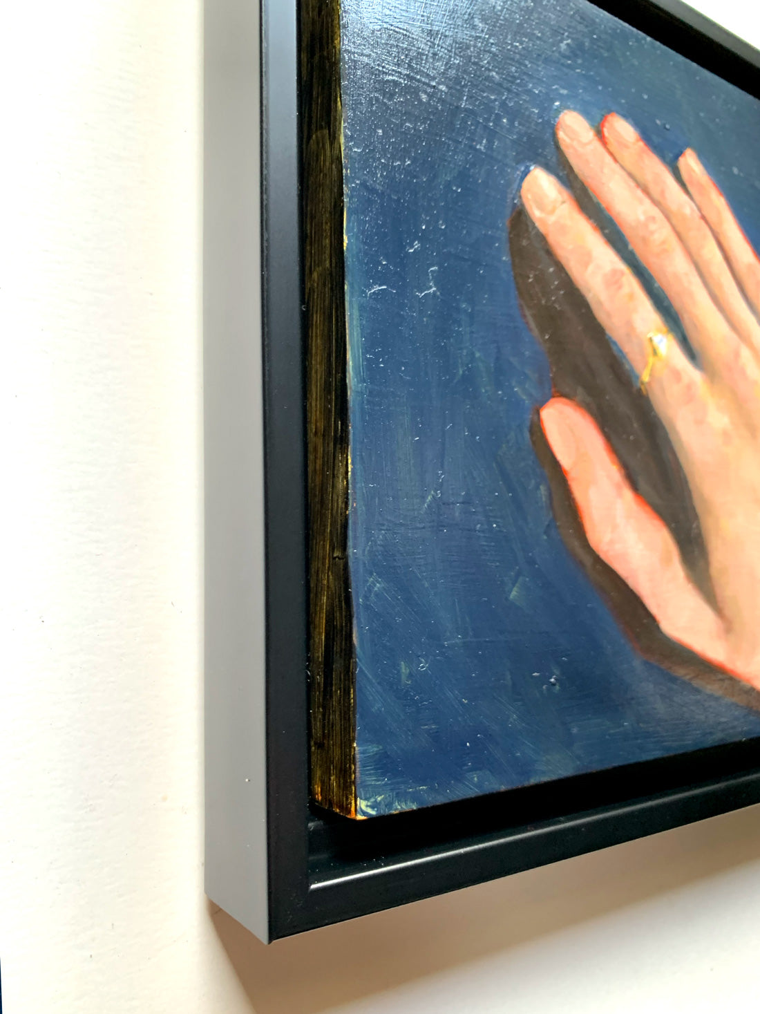 hand painting float frame detail