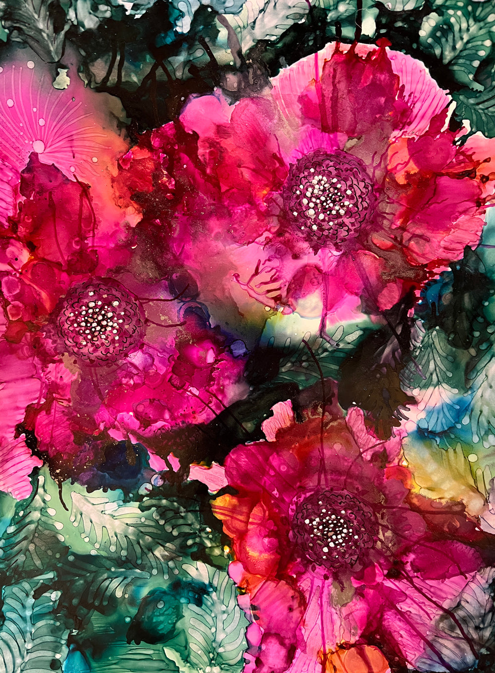 "Tangled Hibiscus" by Kristin Sundsten