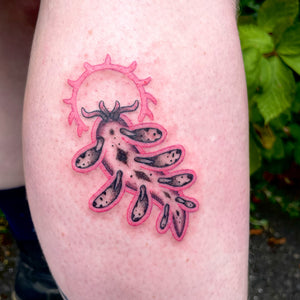 nudibranch tattoo by Juniper