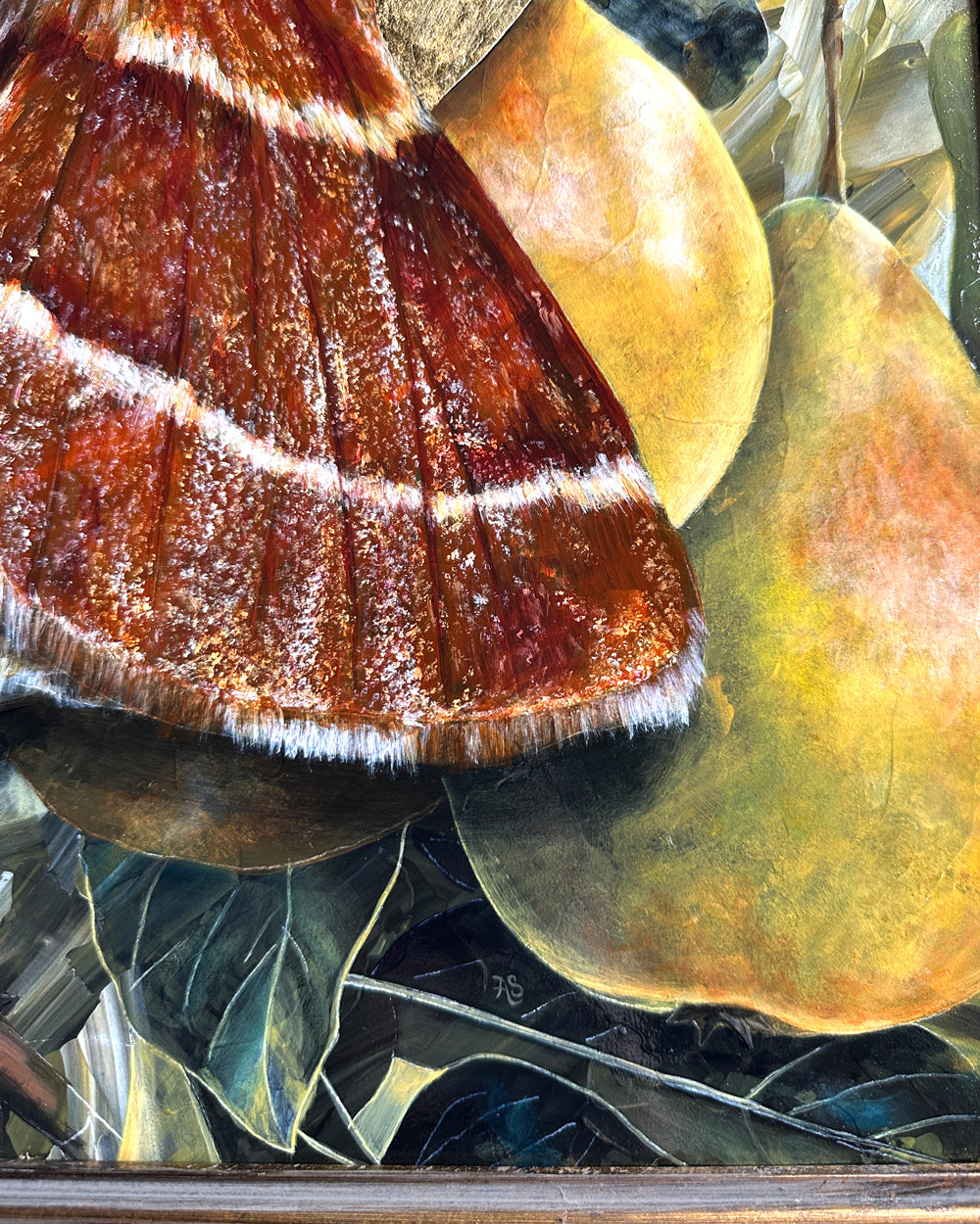 "Into the All" Western Tent Moth Painting