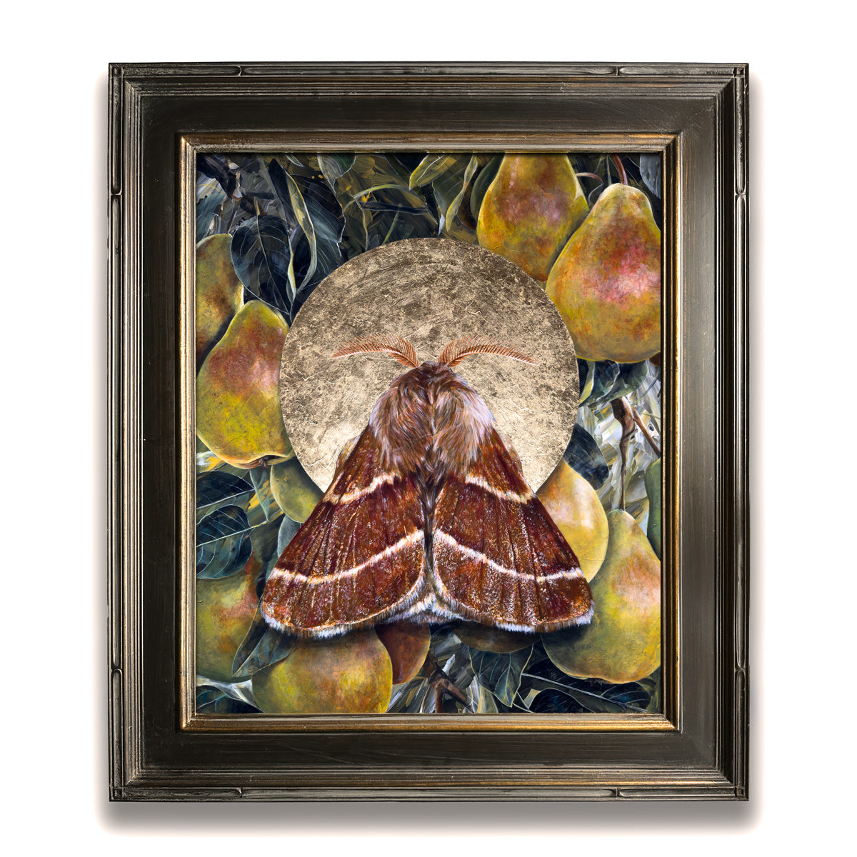 "Into the All" Western Tent Moth Painting