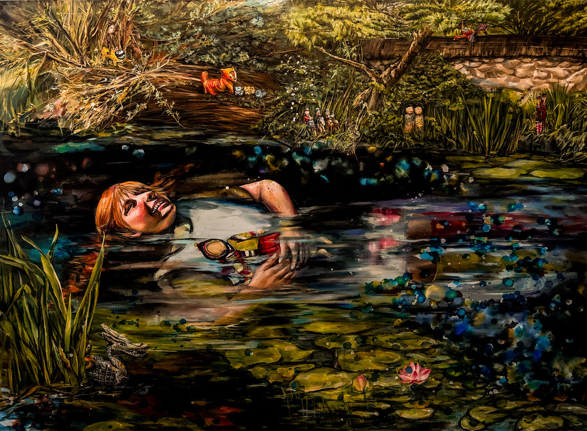 "Pippi, Ophelia, and Kkokdu — Three Self-Portraits Rooted in Korean Sensibility" by Kellis Parlett