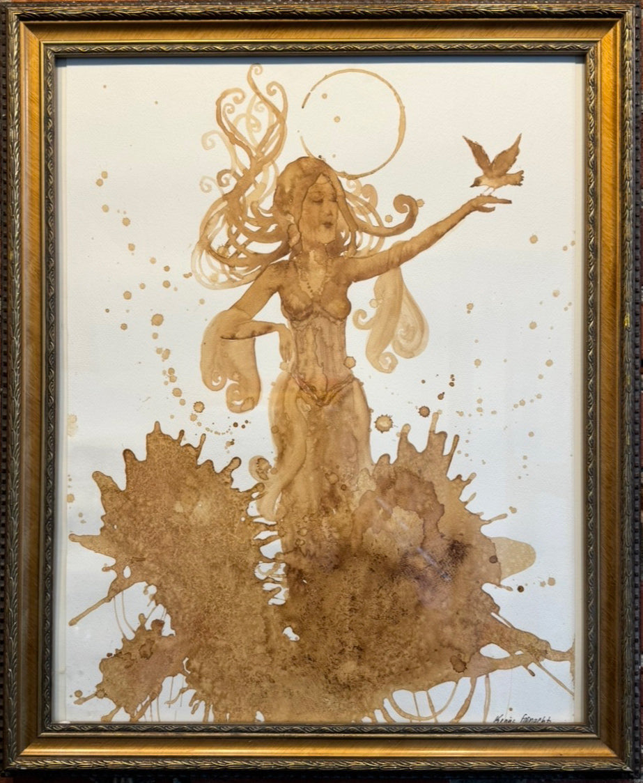 "Coffee Goddess" by Kenna Fosnacht