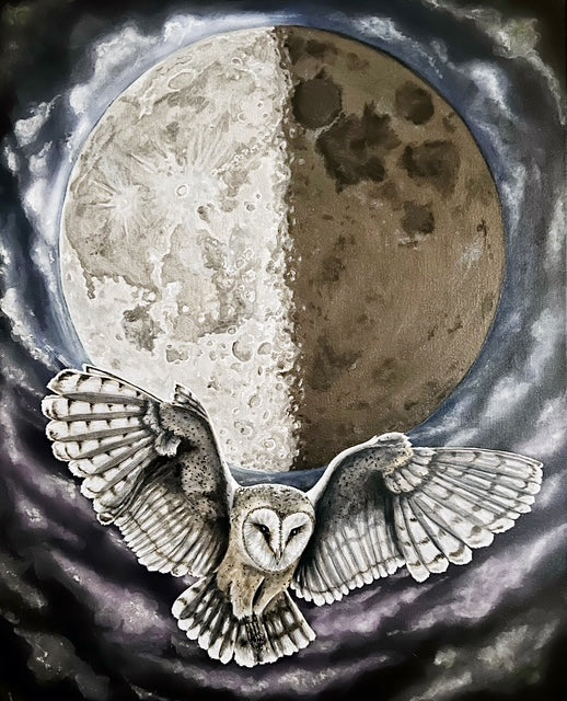 "Harbinger of an Autumn Moon" by Michelle Boucher