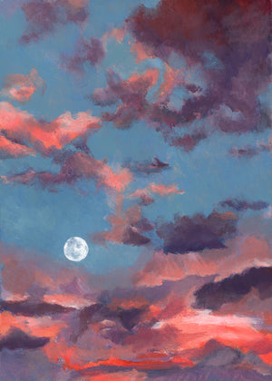 "Moonrise" Art Print