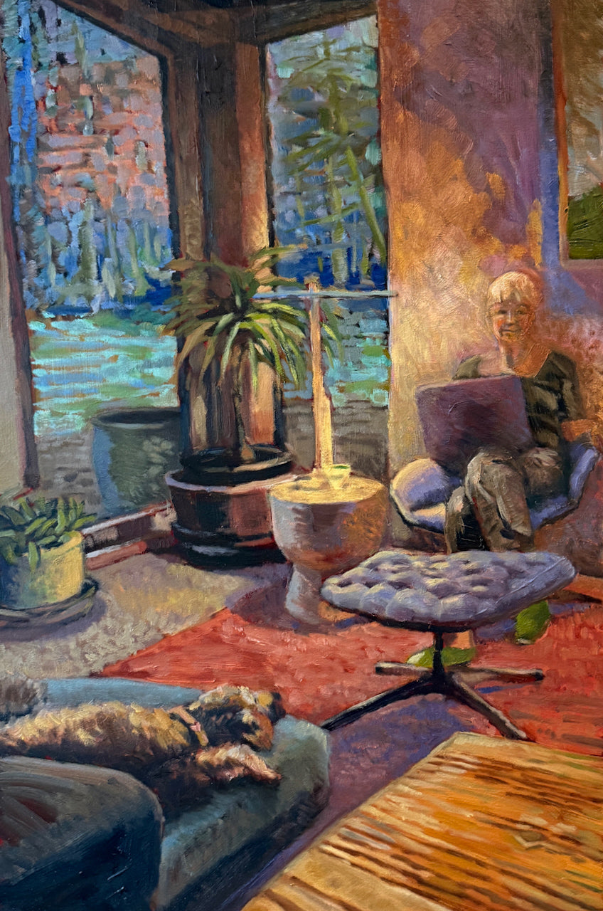 "Evening with Leia" by Parker MacCready