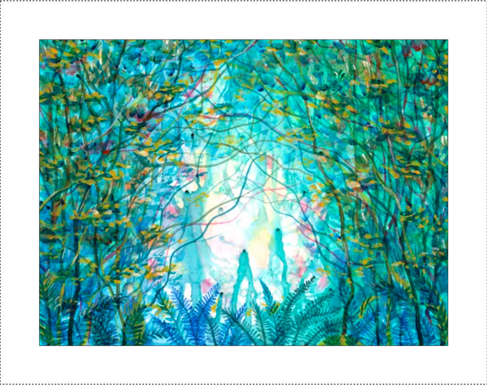 Forest Portal Print for Y.G.