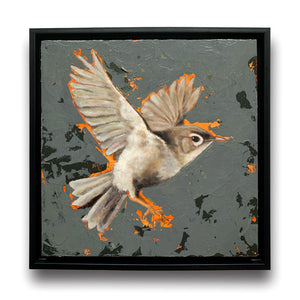 bird in flight painting