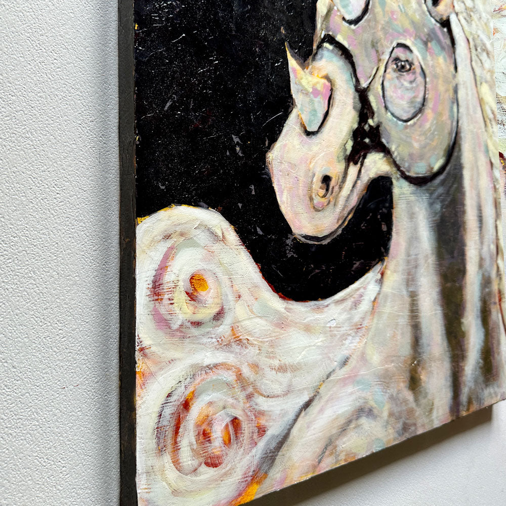 unicorn painting side