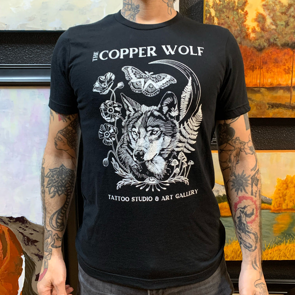 cooper wolf woodland magic t shirt
