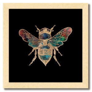 Galactic Honey Bee Fine Art Print by Aimee Schreiber