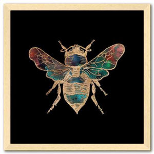 Galactic Honey Bee Fine Art Print by Aimee Schreiber