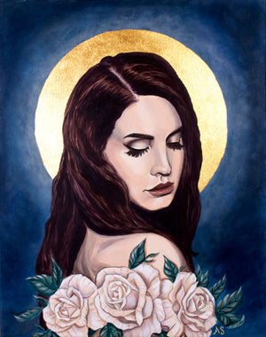 Lana Del Rey Art Print