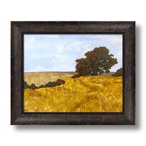 oak tree art print framed 10x8