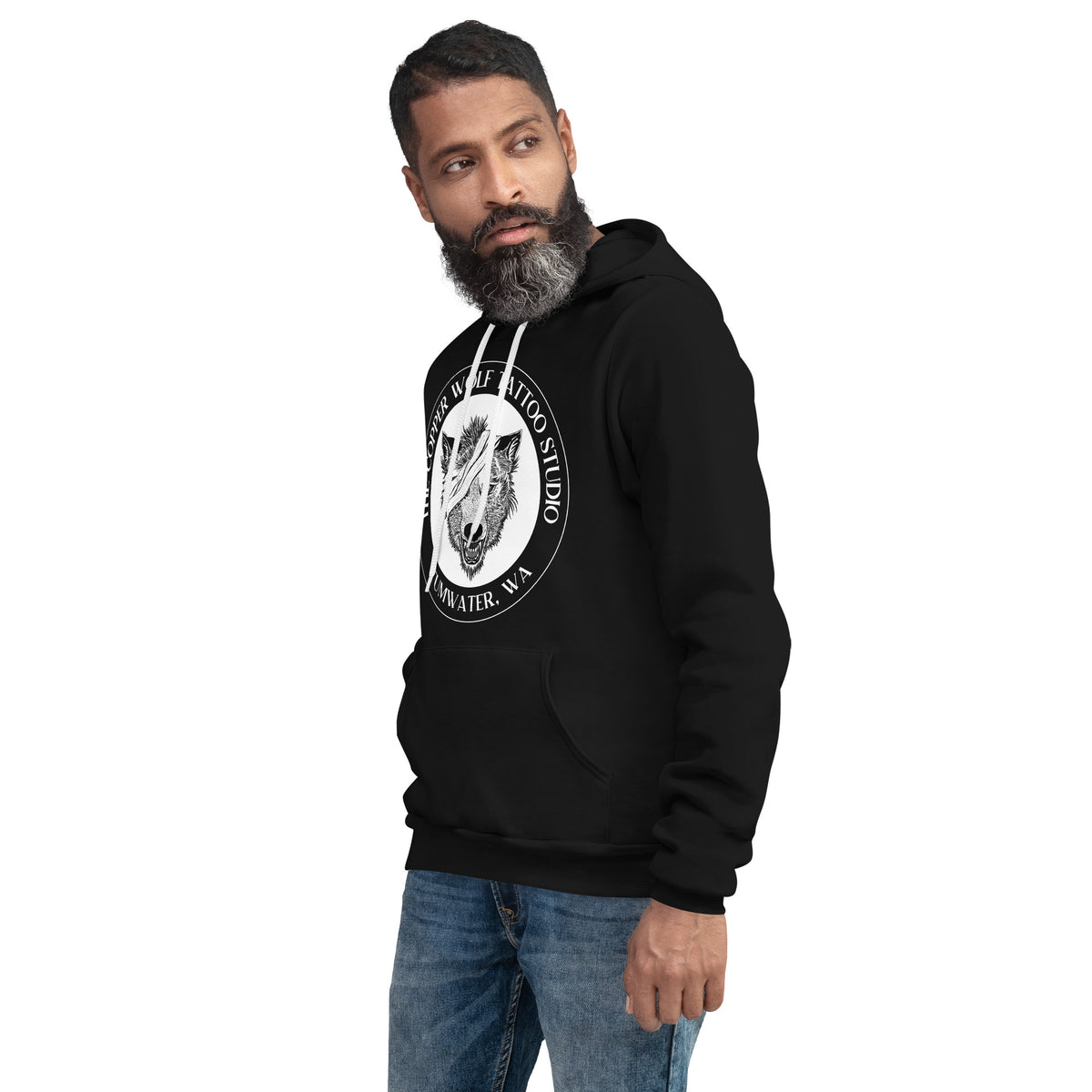 One-Eyed Wolf Unisex hoodie