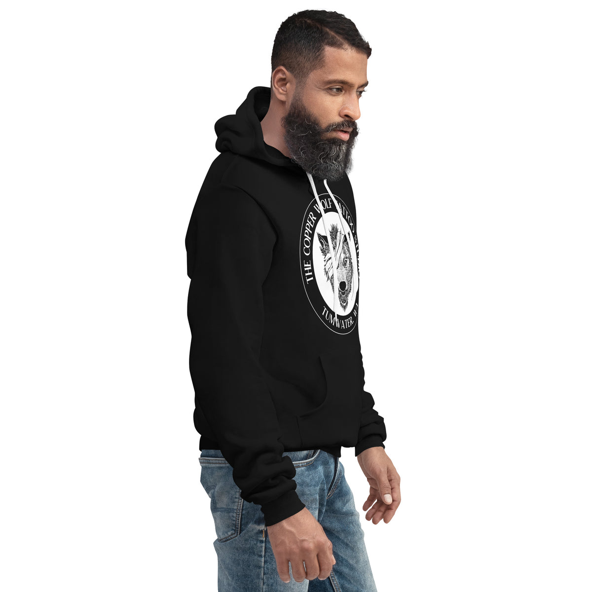 One-Eyed Wolf Unisex hoodie