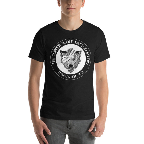 One-Eyed Wolf Unisex t-shirt