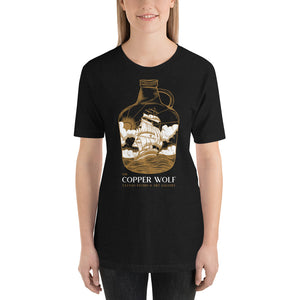 Ship Potion black unisex t-shirt